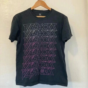 Vintage DC Shirt Mens S Black Skateboarding Rob Dyrdek Short Sleeve Crew